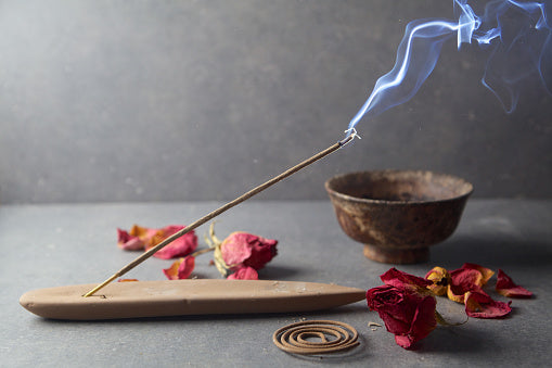 Incense Sticks and Ash Catchers