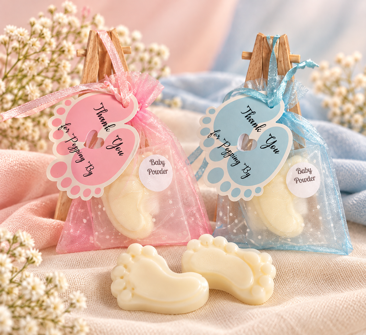 Baby shower/ Christening favours (2 per Bag)