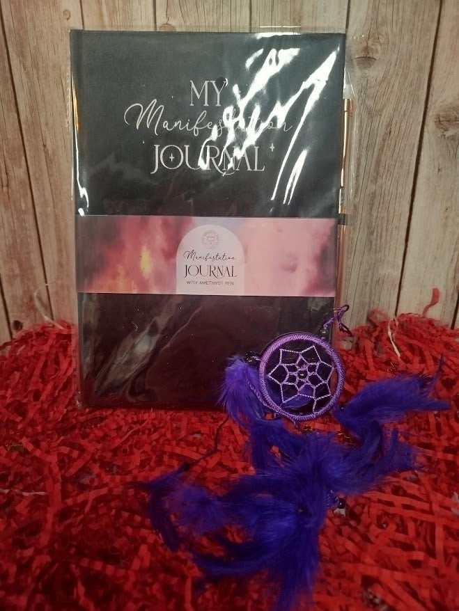 My Manifest Journal with dreamcatcher