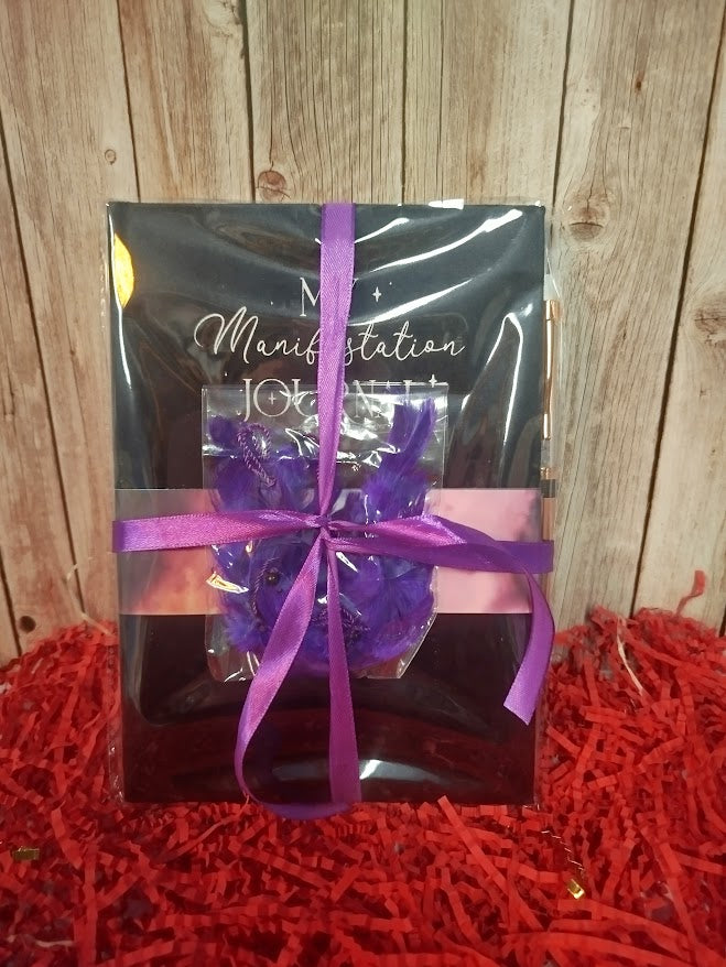 My Manifest Journal with dreamcatcher