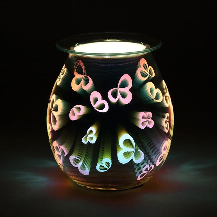 Luxary 3D Flower Petal Light Up Electric Burner