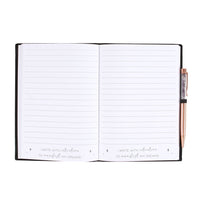 Manifestation Journal with Amethyst Pen