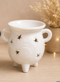 Cauldron - Ceramic Wax Melt Burner white