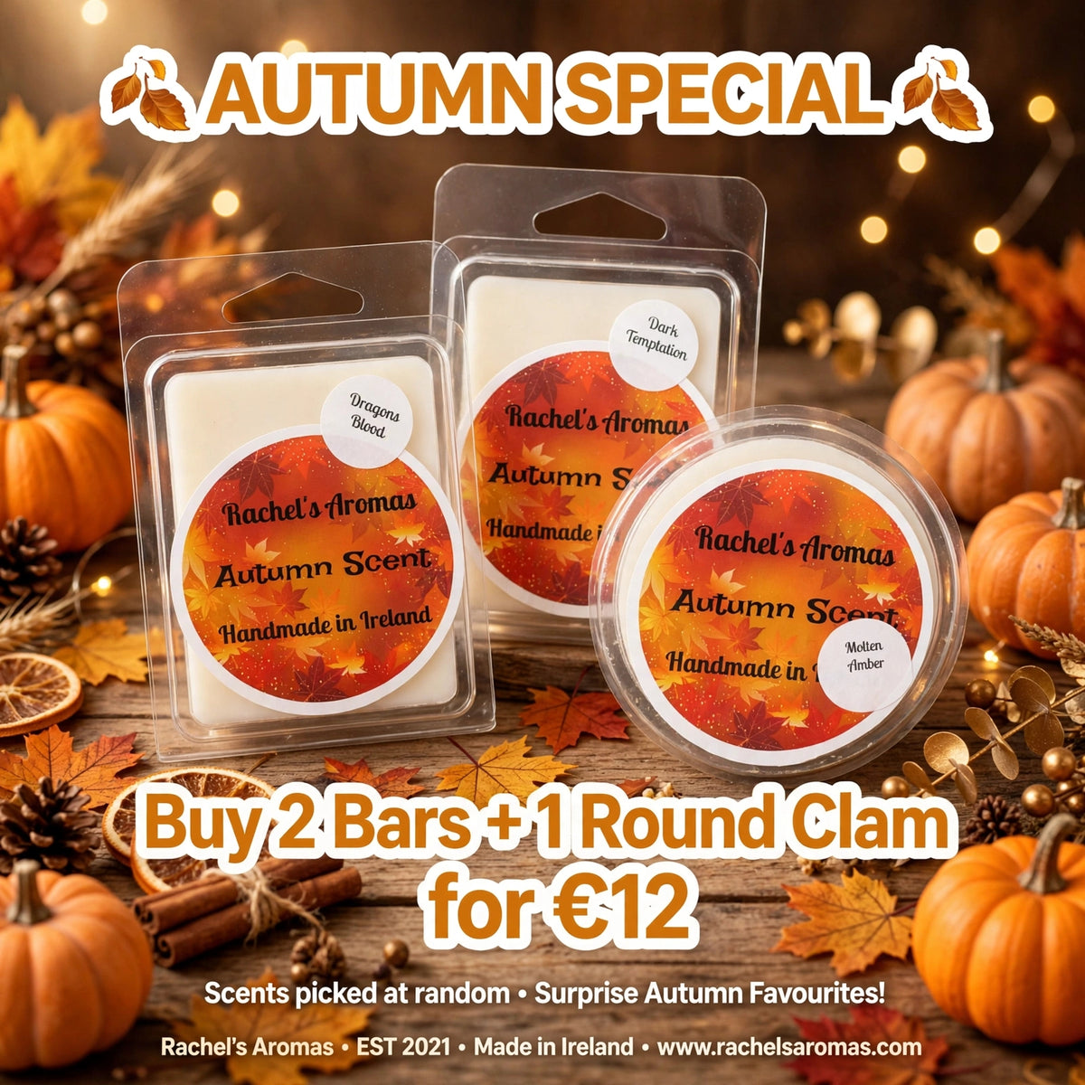 Autunm wax melts special