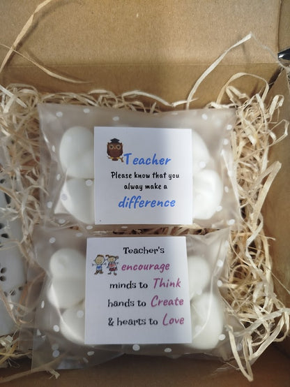 Thank you teacher gift box.