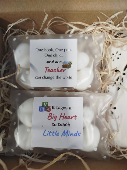 Thank you teacher gift box.
